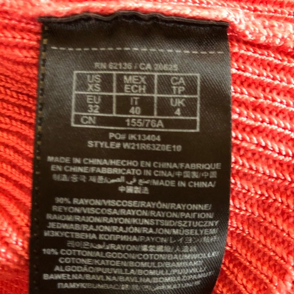 Summer short sleeved coral sweater - Picture 5 of 6